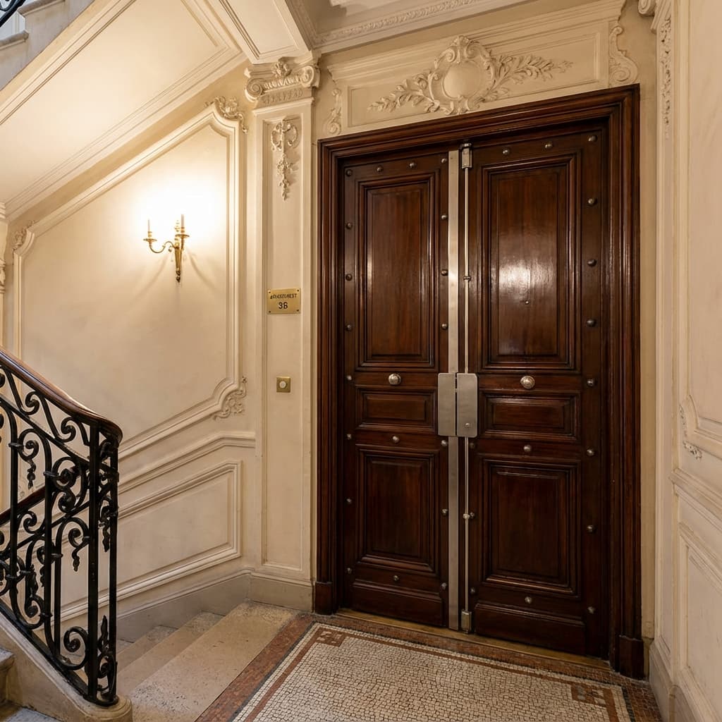 Blindage de Porte à Paris : Respecter l'Esthétique